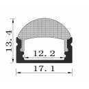 Synergy 21 LED U-Profil 200cm, ALU002-RL