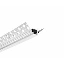 Synergy 21 LED U-Profil 200cm, ALU070-R Rigips Eckprofil